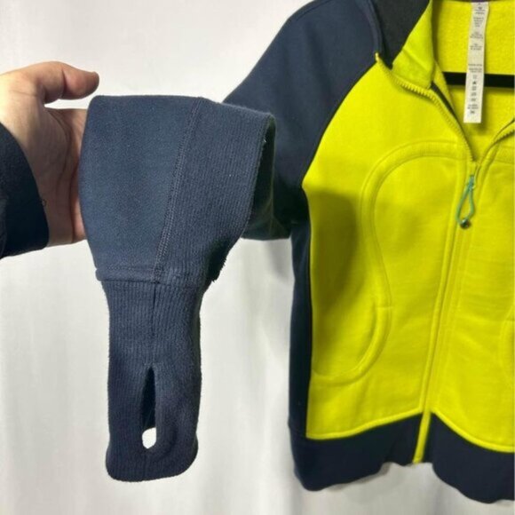 Lululemon scuba hoodie Colour block Size 6 Brand condition - Picture 6 of 10